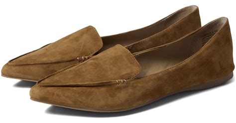 steve madden feather loafer flat.